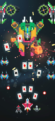 Sky Wings: Pixel Fighter 3D - Screenshot 3