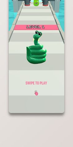 Worm Rush: Game Parkour Snake - Screenshot 1