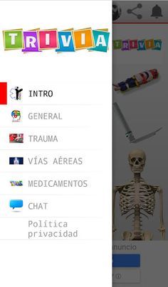 Trivia Prehospitalaria - Screenshot 1