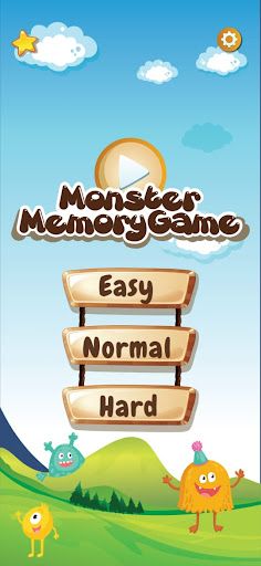 Monster memory game - Screenshot 1
