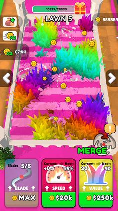 Idle Mower Merge - Screenshot 4