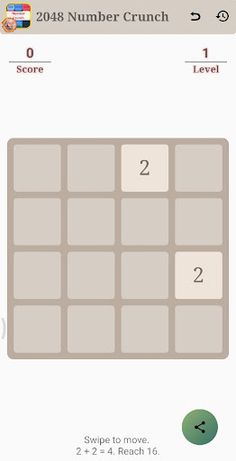 2048 Number Crunch - Screenshot 1