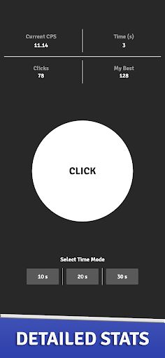 Finger Speed Test (CPS) - Screenshot 2