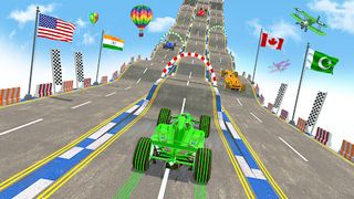 GT Car Stunts Formula Car Game - Screenshot 1
