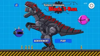 Robot Dinosaur Black T-Rex - Screenshot 1