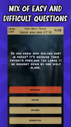 Teen Wolf Trivia Quiz - Screenshot 4