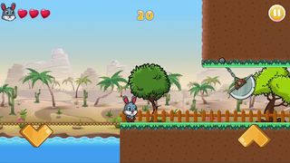 Bunny Jump Adventure Run Game - Screenshot 1