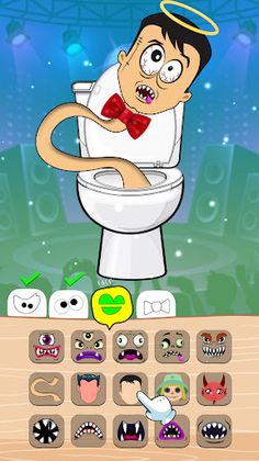 Monster Makeover: Toilet Game - Screenshot 4