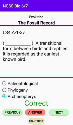 NGSS Biology - Study Cards, 6  - Screenshot 4