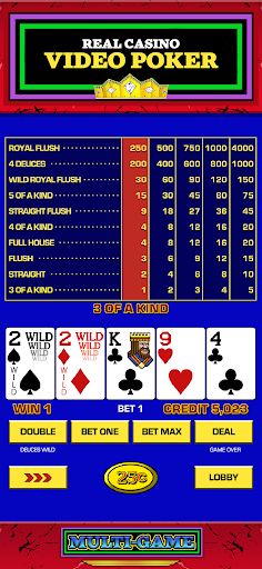 Video Poker Vegas ™ - Screenshot 1