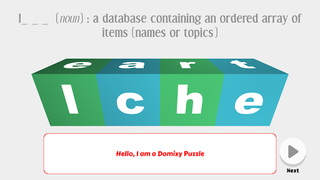 Domixy Word Puzzle - Screenshot 2