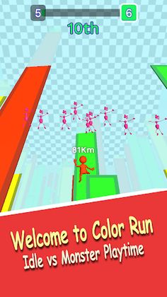 Color Run Idle ! - Screenshot 1