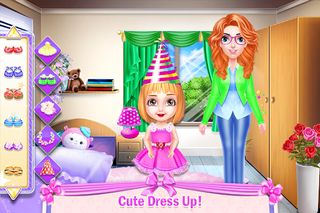 Mother newborn baby play - Screenshot 2