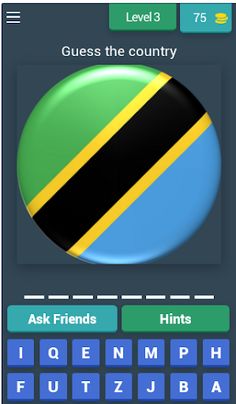 Guess Flags of Countries - Screenshot 4