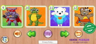 Animal Heroe Puzzle & Jig Saw - Screenshot 2