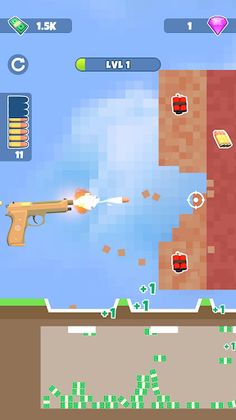 Gun Crusher: Smashing games - Screenshot 2