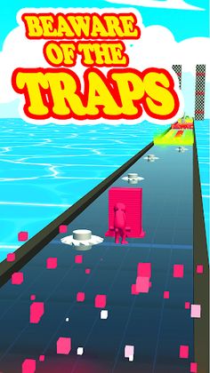 Super Color Bricks - Runner 3D - Screenshot 2