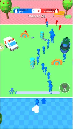 Tug war - Screenshot 2