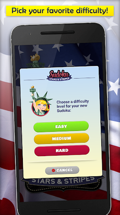 Sudoku: Stars and Stripes - Screenshot 2
