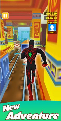 Superhero Run: Subway Runner - Screenshot 2