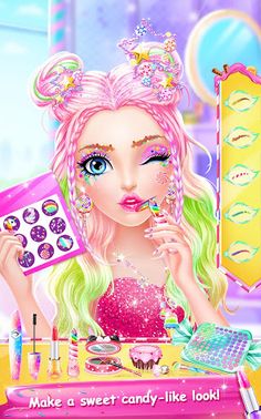 Candy Makeup Party Salon - Screenshot 2