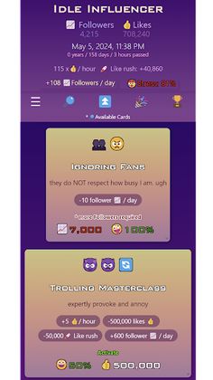 Idle Influencer: Hype Factory - Screenshot 4