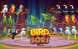 Bird Sort Color Match Games - Screenshot 1