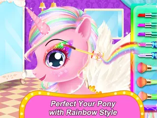 Rainbow Pony Makeover - Screenshot 3