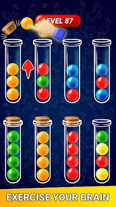 Color Fast Ball Sort Puzzle - Screenshot 1