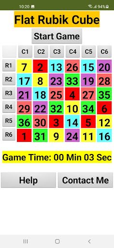 Flat Rubik Cube - Screenshot 2