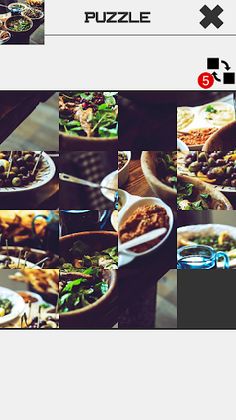 Food Slide Puzzle - Screenshot 3