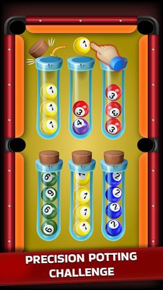 8 Ball Color Ball Sort Puzzle - Screenshot 3