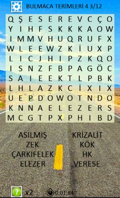 Kelime Bulmaca Oyunu : Gizli B - Screenshot 3