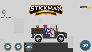 Stickman Dismount Ragdoll Game - Screenshot 1