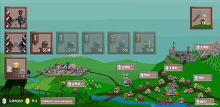 Битва рыцарей - пиксель покер - Screenshot 1