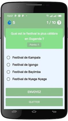Quiz Ouganda - Screenshot 3