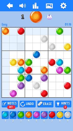 Sudoku Bubbles - Screenshot 1