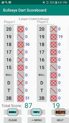 Bullseye Dart Scoreboard - Screenshot 3