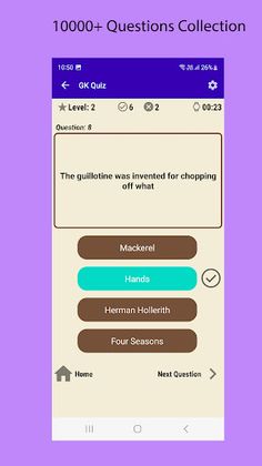 General Knowledge Quiz - Screenshot 2