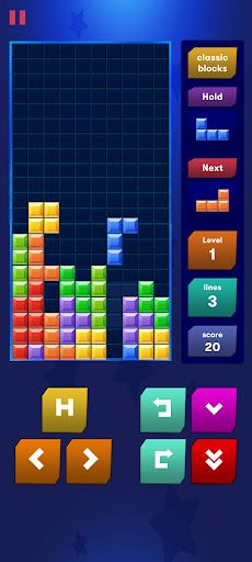 TETRIS Puzzle Game - Screenshot 2