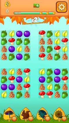 Forest Fall Garden: Match 3 - Screenshot 2