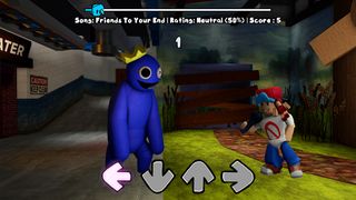 Rainbow Friends FNF Mod - Screenshot 1