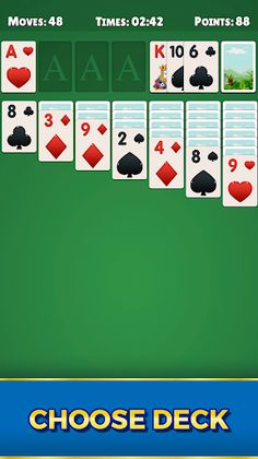 Solitaire - Classic Big Cards - Screenshot 3