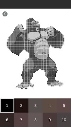 Gorilla Pixel Art - Screenshot 4