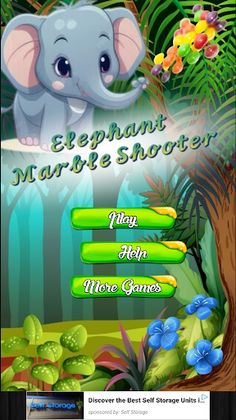 Marble Shooter with Elephant - Screenshot 1