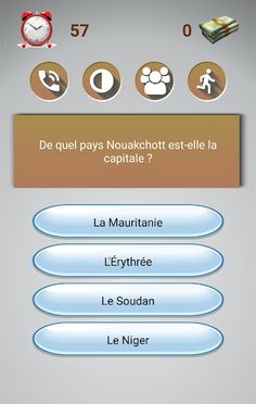 Afrique Millionnaire Quizz - Screenshot 2