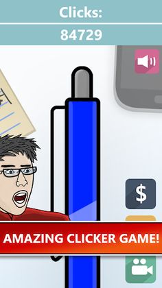 Pen Clicker Fury - Screenshot 1