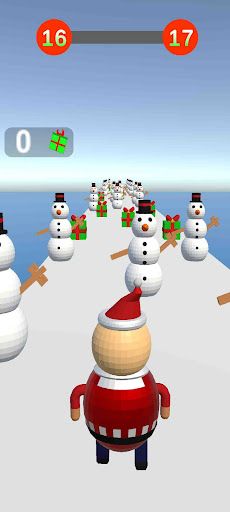 Christmas Santa Run - Screenshot 1