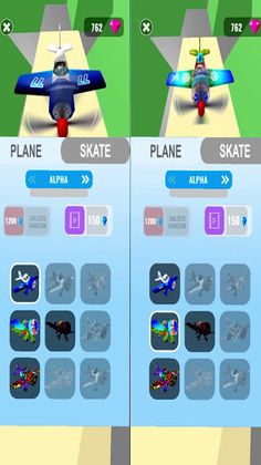 Roller Plane Skate : Stunts - Screenshot 2