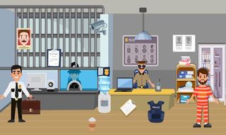 Pretend Play Police Officer - Screenshot 2